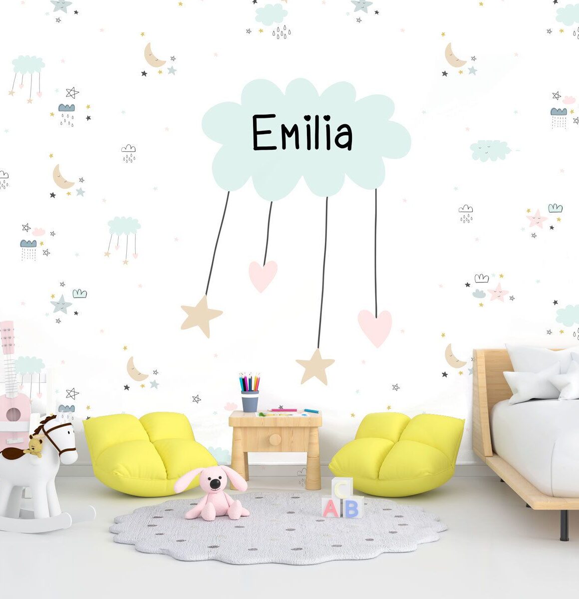 papier-peint-personnalisé-nuage