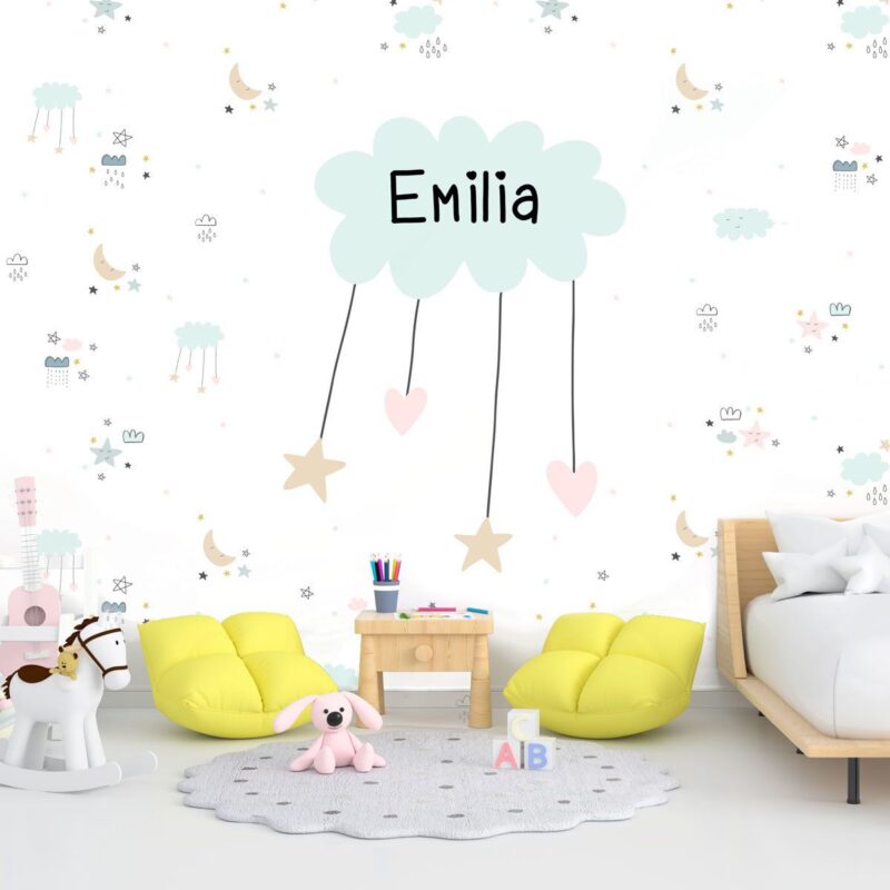 papier-peint-personnalisé-nuage