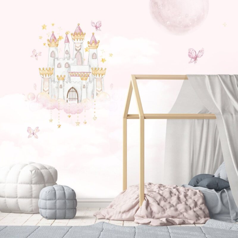 papier-peint-princesse-rose