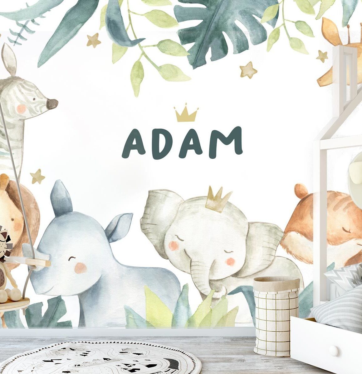 papier-peint-safari-enfant