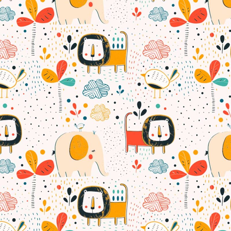 papier-peint-safari-enfant