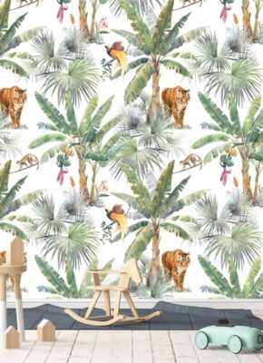 papier-peint-savane-enfant