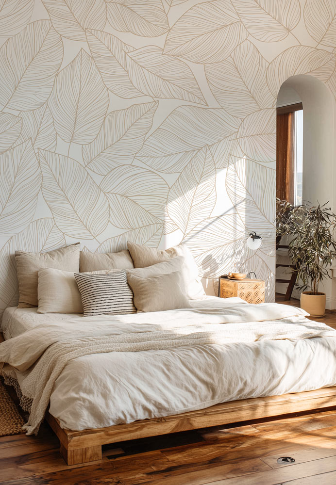 papier-peint-tete-de-lit-beige