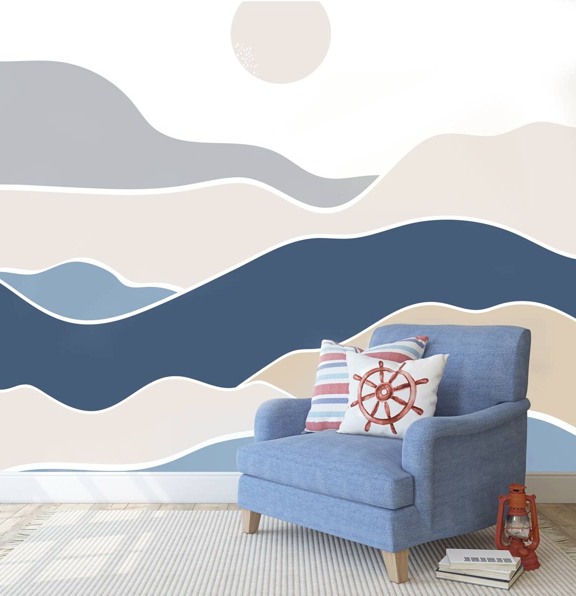 papier-peint-vague-bleu