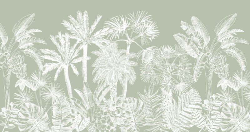 papier-peint-vert-amande