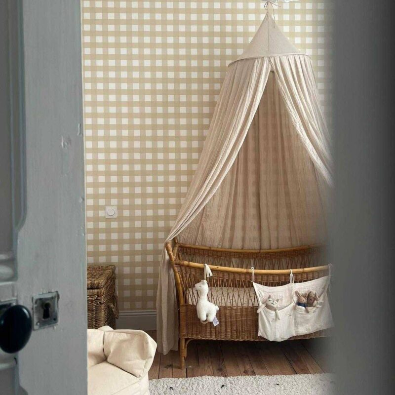 papier-peint-vichy-beige