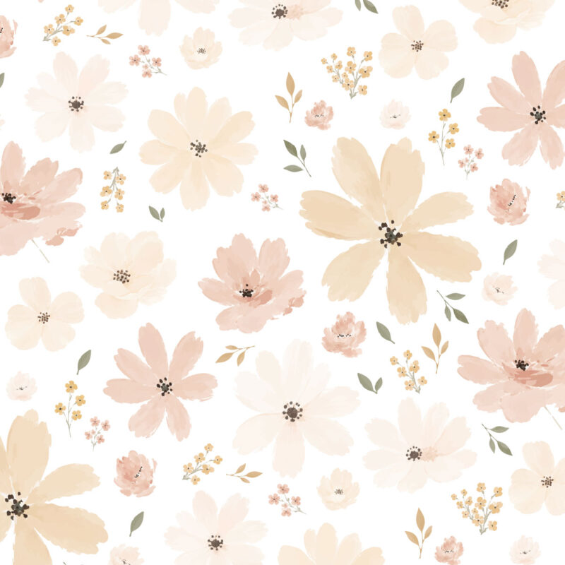Papier peint grosses fleurs Lison – Image 7