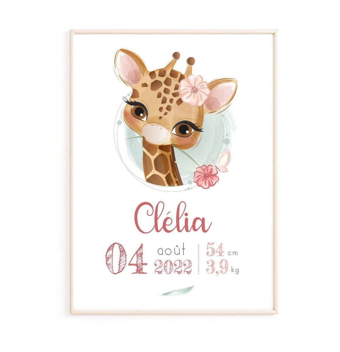 poster-de-naissance-girafe