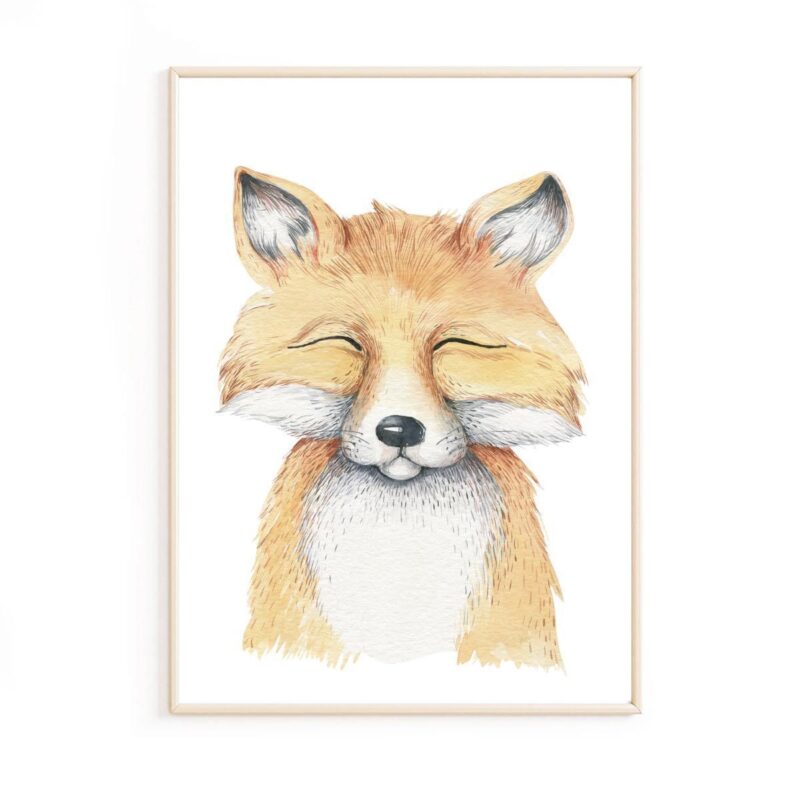 poster-renard-enfant