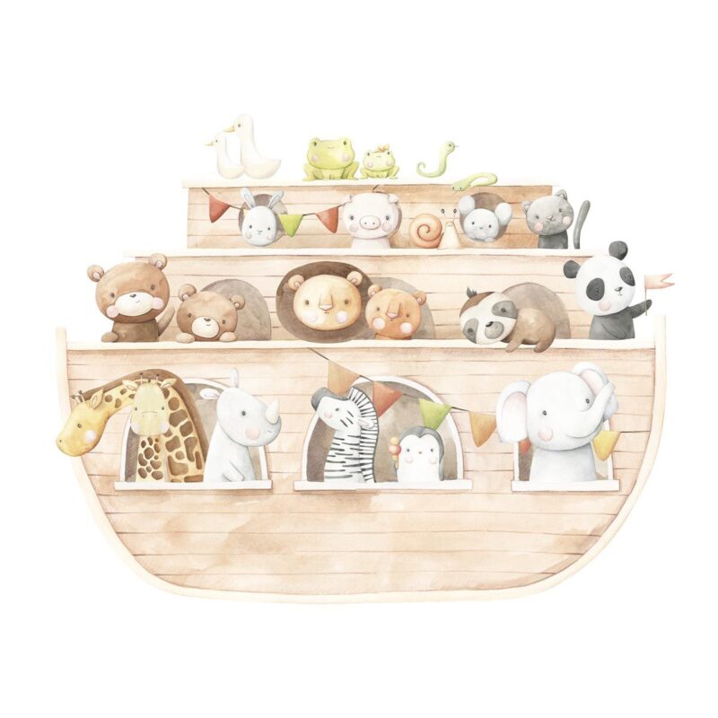 sticker-arche-de-noe-enfant