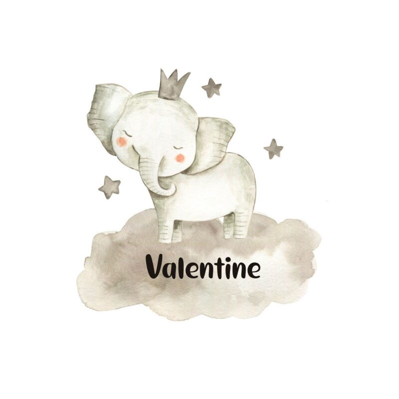 sticker-bébé-éléphant
