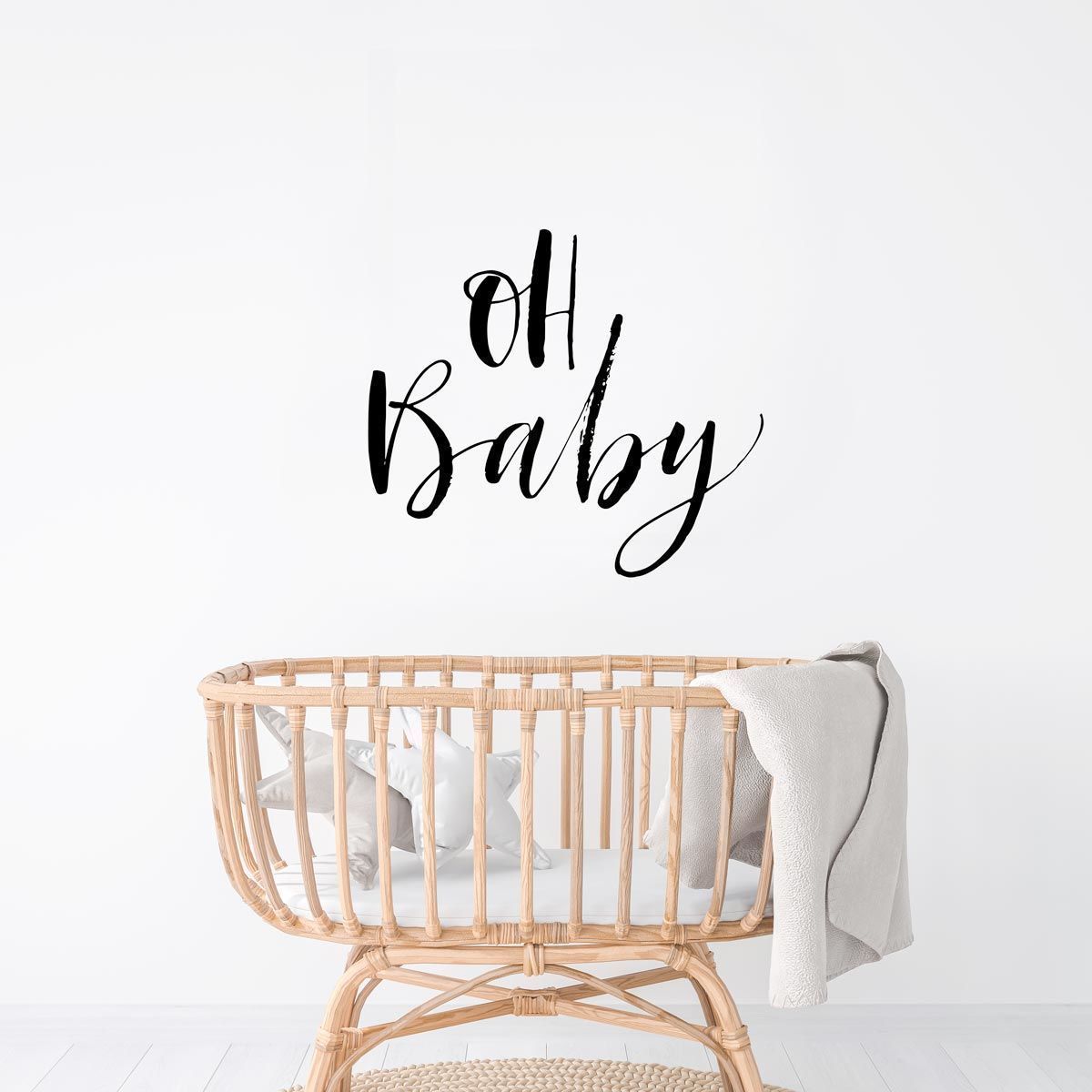 Sticker mural Oh Baby 2 | Babywall