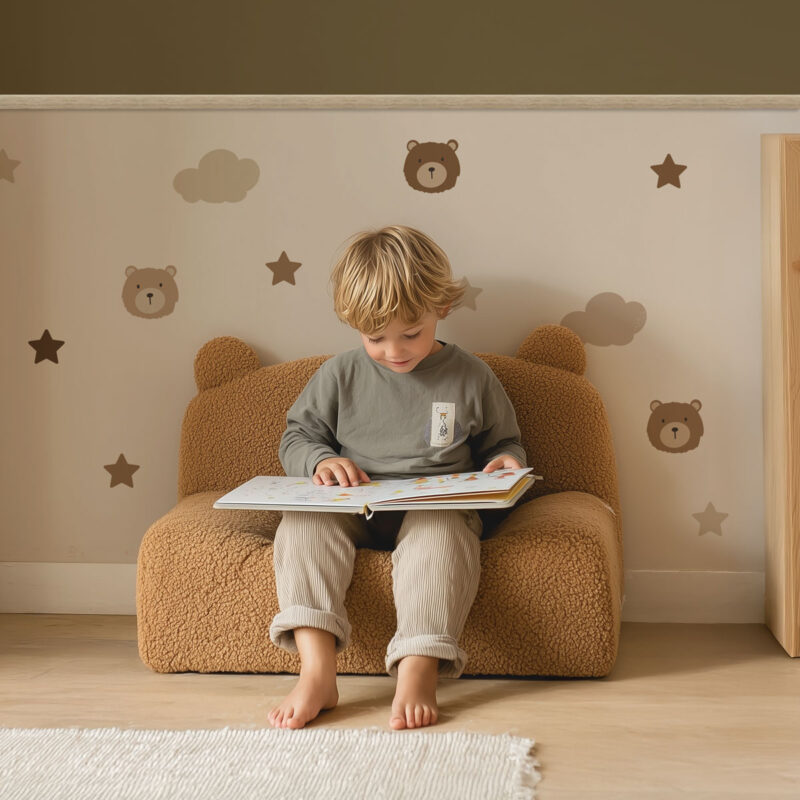 sticker ourson garçon