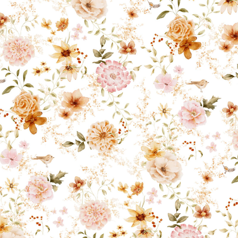 tapisserie-fleurs-aquarelle