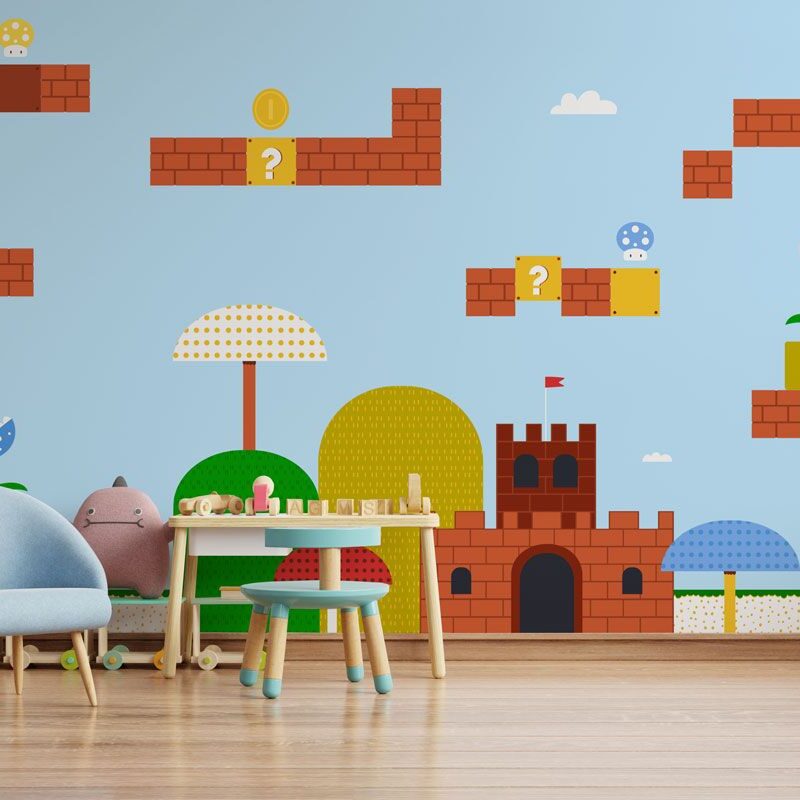 tapisserie mario bros