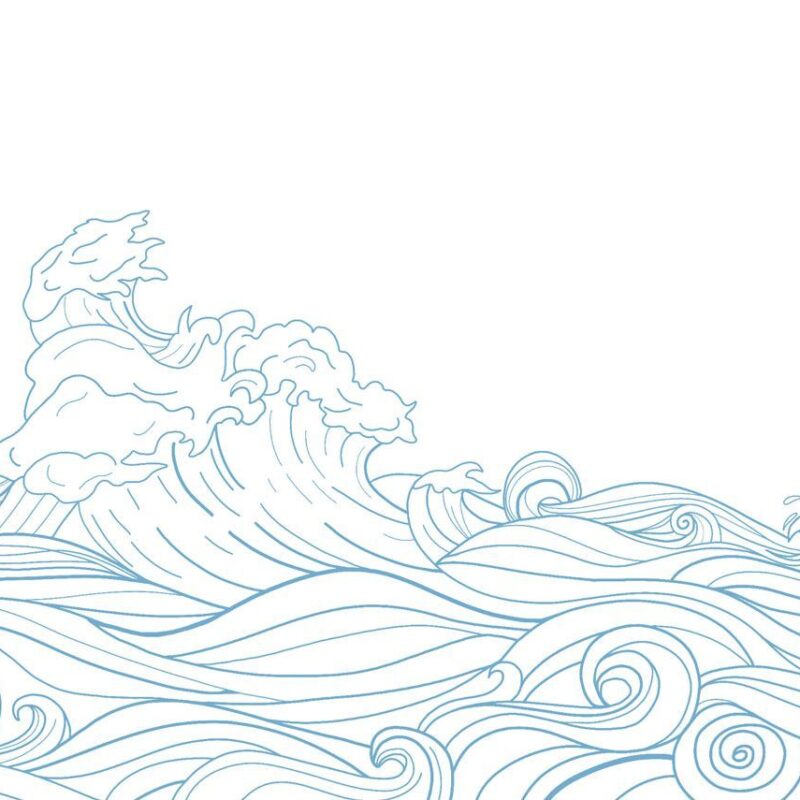 Papier peint océan wave pour enfant – Image 2