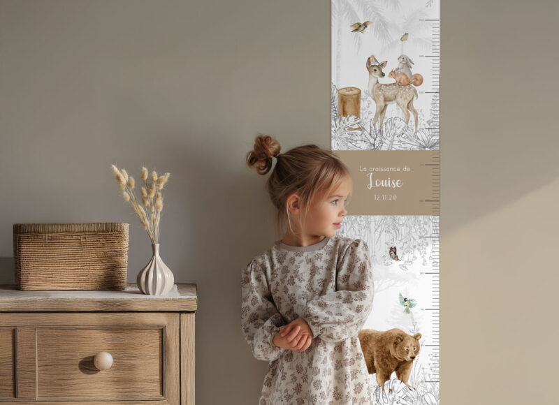 toise animaux de la forêt