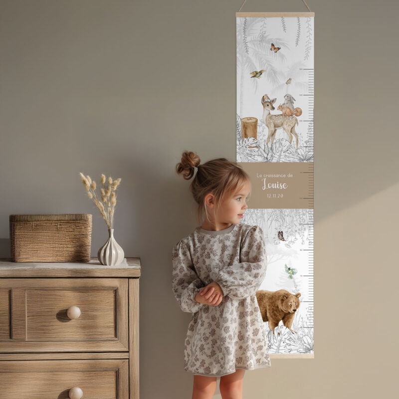 toise animaux de la forêt