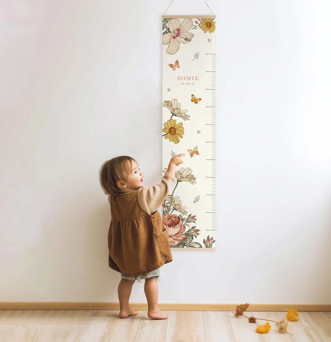 Toise De Croissance Enfant En Bois - Occasion, Pour Mesurer Sa Taille